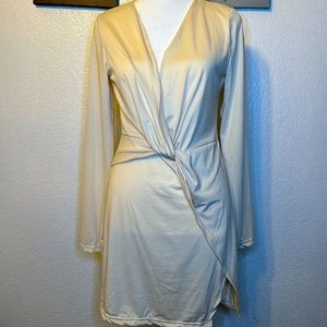 Cream colored dress